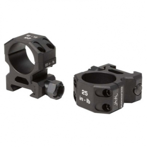 Sig Sauer Buckmasters 1" High 1.12" Alum Matte Black Scope Rings SOA10035