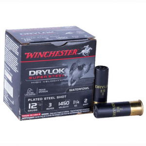 Winchester 12ga 3" BB Drylok Super Steel Magnum 1-1/4oz Shells Box of 25 XSV123BB
