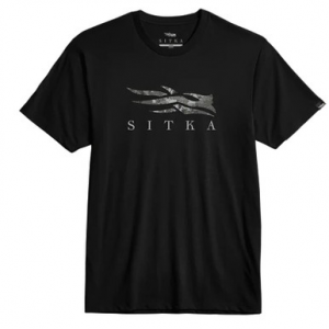 Sitka Gear Icon Optifade T-Shirt Black Elevated II X Large 600302-BKEV-XL Top