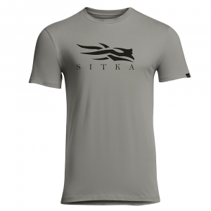 Sitka Gear Icon T-Shirt Field Gray XX Large 600087-FIG-XXL Top, M