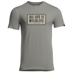 Sitka Gear All Wildlife T-Shirt Field Gray XX Large 600224-FIG-XXL Top