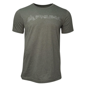 Pnuma Outdoors Topo Logo T-Shirt Shirt Green XL SS-SS-TP-GN-XL, 3XL