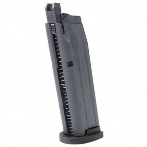 Sig Sauer M18 ProForce 6mm 21rd BB Green Gas Magazine w/Black Base Plate AMPF-M18BGG