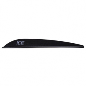 Bohning Archery Bohning Ice Vane 3" Black 100pk 101022BK3