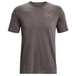 Under Armour Whitetail Skelmatic Short Sleeve T-Shirt Fresh Clay/Panic Orange XXL 1357924-176002 Top