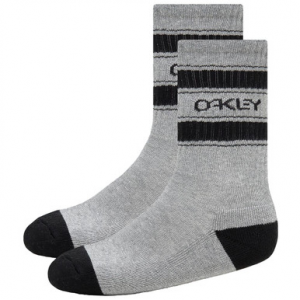 Oakley B1B Icon New Granite Heather 3pc Socks Large FOS900353-28B-L