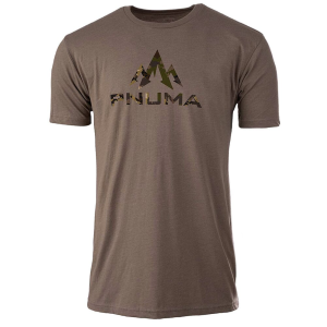 Pnuma Outdoors Lifestyle Caza Logo T-Shirt Gray S LS-TS-CL-S Top