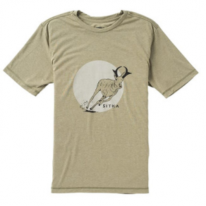 Sitka Gear Lyle Hebel Cargo Heather Speeder SS T-Shirt Extra Large 20125-CT-XL Top