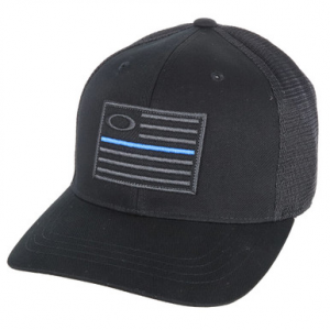 Oakley SI Flag Blackout 110 Snapback Hat OSFA FOS900170-02X-U
