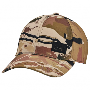 Under Armour Men's Storm Camo Stretch Hat UA Barren Camo/Bayou/Blk Size XL/XXL 1369397-999004, S/M