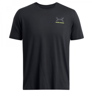 Under Armour Schematic Whitetail Short Sleeve Shirt Black XXL 1386778-001007, M