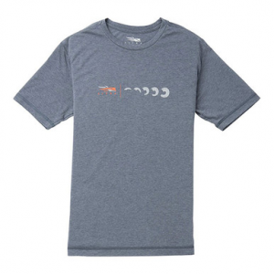 Sitka Gear Big Horn Evolution SS T-Shirt Lead Heather 3XL 20132-LH-3XL Top