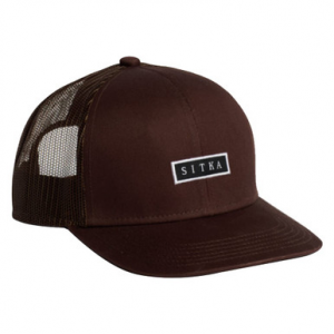 Sitka Gear Foundation Mid Pro Trucker Hat Chocolate One Size Fits All 600098-CHO-OSFA