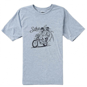 Sitka Gear Lyle Hebel Heather Grey Ridge Runner SS T-Shirt Small 20123-HG-S Top