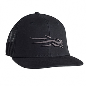 Sitka Gear Sitka Flatbill Cap OSFA 90210 in Black