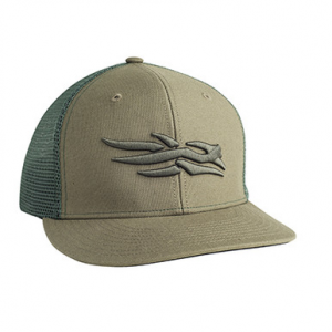 Sitka Gear Sitka Flatbill Cap Forest One Size Fits All 90210-FO-OSFA in Forest Green