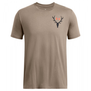 Under Armour Men's Elk Hunting Season SS T-Shirt Taupe Dusk XXL 1386779-200007 Top in Gray, M