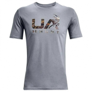 Under Armour Antler Hunt Icon Short Sleeve T-Shirt ST-Shirtl/UA Forest All Season Camo MD 1366014-035003 Top in Ua Forest All-Season Camo