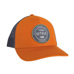 Sitka Gear Rust Seal Five Panel Patch Trucker Hat Hat 20082-RU-OSFA