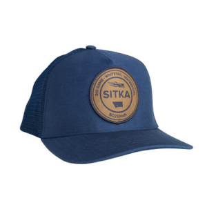 Sitka Gear Navy Seal Five Panel Patch Trucker Hat Hat 20082-NV-OSFA