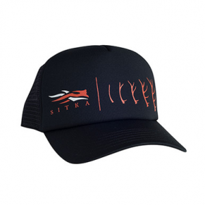 Sitka Gear Black Antler Evolution Elk Foam Trucker Hat Hat 20049-BK-OSFA