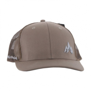 Pnuma Outdoors Mountain Mesh Trucker Hat Cap Clay CP-MM-CL