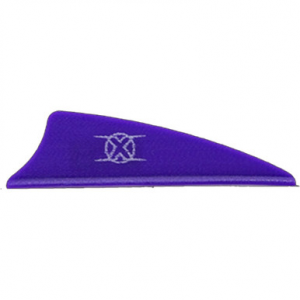 Bohning Archery Bohning X Vane 1.5" Shield Cut Purple 100pk 10772PU15