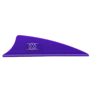 Bohning Archery Bohning X Vane 1.75" Shield Cut Purple 100pk 10772PU175