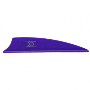 Bohning Archery Bohning X Vane 2.25" Shield Cut Purple 100pk 10772PU225