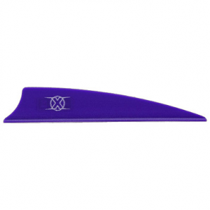 Bohning Archery Bohning X Vane 3" Shield Cut Purple 100pk 10772PU3S