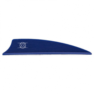 Bohning Archery Bohning X Vane 2.25" Shield Cut Blue 100pk 10772BL225