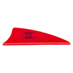 Bohning Archery Bohning X Vane 1.5" Shield Cut Red 100pk 10772RD15