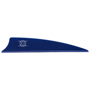 Bohning Archery Bohning X Vane 3" Shield Cut Blue 100pk 10772BL3S