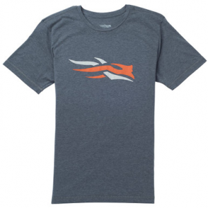 Sitka Gear Sitka Icon T-Shirt SS Lead Heather Large 20115-LH-L Top