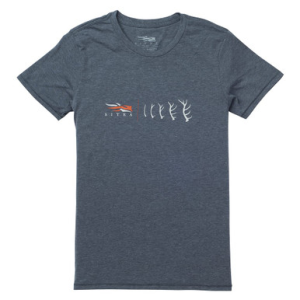 Sitka Gear Sitka Womens Antler Evolution Elk T-Shirt SS Storm Heather X Large 20107-ZZ-XL Top