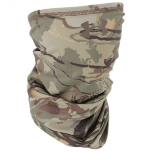 Under Armour Whitetail Isochill Brushline Gaiter UA Forest All Season Camo/White/Timber OSFA 1365157-994001 in Ua Forest All-Season Camo