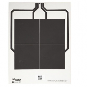 Sig Sauer T300 5-pk 4-Square Replacement Conductive Targets SC-T356