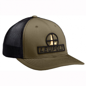 Leupold Reticle Trucker Hat Hat Loden/Black 170585