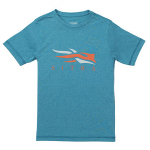 Sitka Gear Sitka Youth Logo T-Shirt SS Pond Youth Small 20114-PO-YS Top