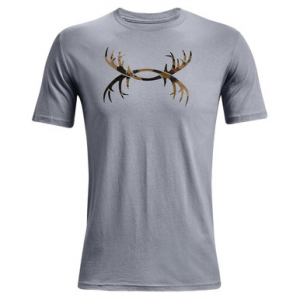 Under Armour Antler Logo Short Sleeve T-Shirt ST-Shirtl/UA Forest All Season Camo XXLT 1366017-035011 Top
