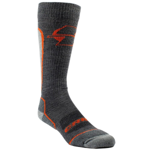 Crispi Manti Charcoal Mid-Calf Sock 8441-Charcoal, L