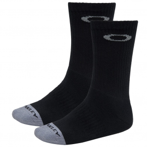 Oakley 5-Pack Crew Top Socks Black M FOS900405-001-M