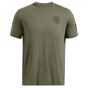 Under Armour Tactical Division Short Sleeve Shirt Marine OD Green XXL 1386724-390006, M