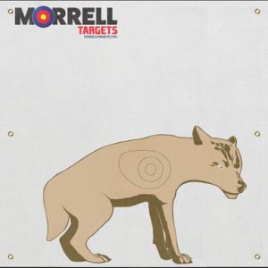 Morrell Targets Morrell NASP-IBO Life Size Coyote Target Face 812