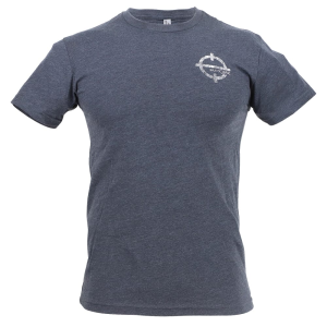 EuroOptic American Sniper Charcoal Grey T-Shirt XL T-Shirt-CHGRY-ASR-XL Top in Gray, 3XL