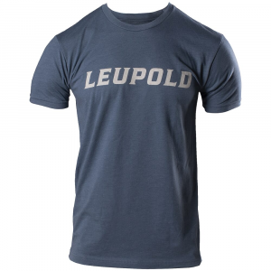 Leupold Wordmark T-Shirt Indigo Heather XX Large 181843 Top, 2XL