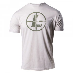 Leupold Distressed Reticle T-Shirt Sand XXX Large 180248 Top in Sandstone, M