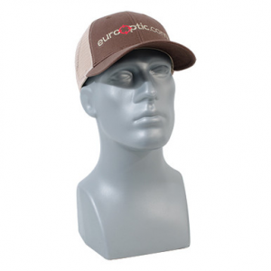 EuroOptic Brown/Tan Trucker Hat Adjustable Cap