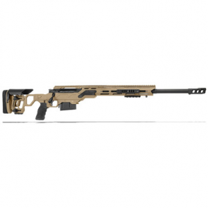 Cadex Defense Patriot Tac Tan/Black 338 Norma 27" 30 MOA Skeleton Rifle CDX33-TAC-8NM-27-B-MB-HTB