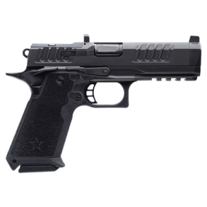 Staccato Base HD P4.5 9mm DLC Barrel Ameriglo Front Sight DLC/SS Finish 2x Mags 20-1300-000106